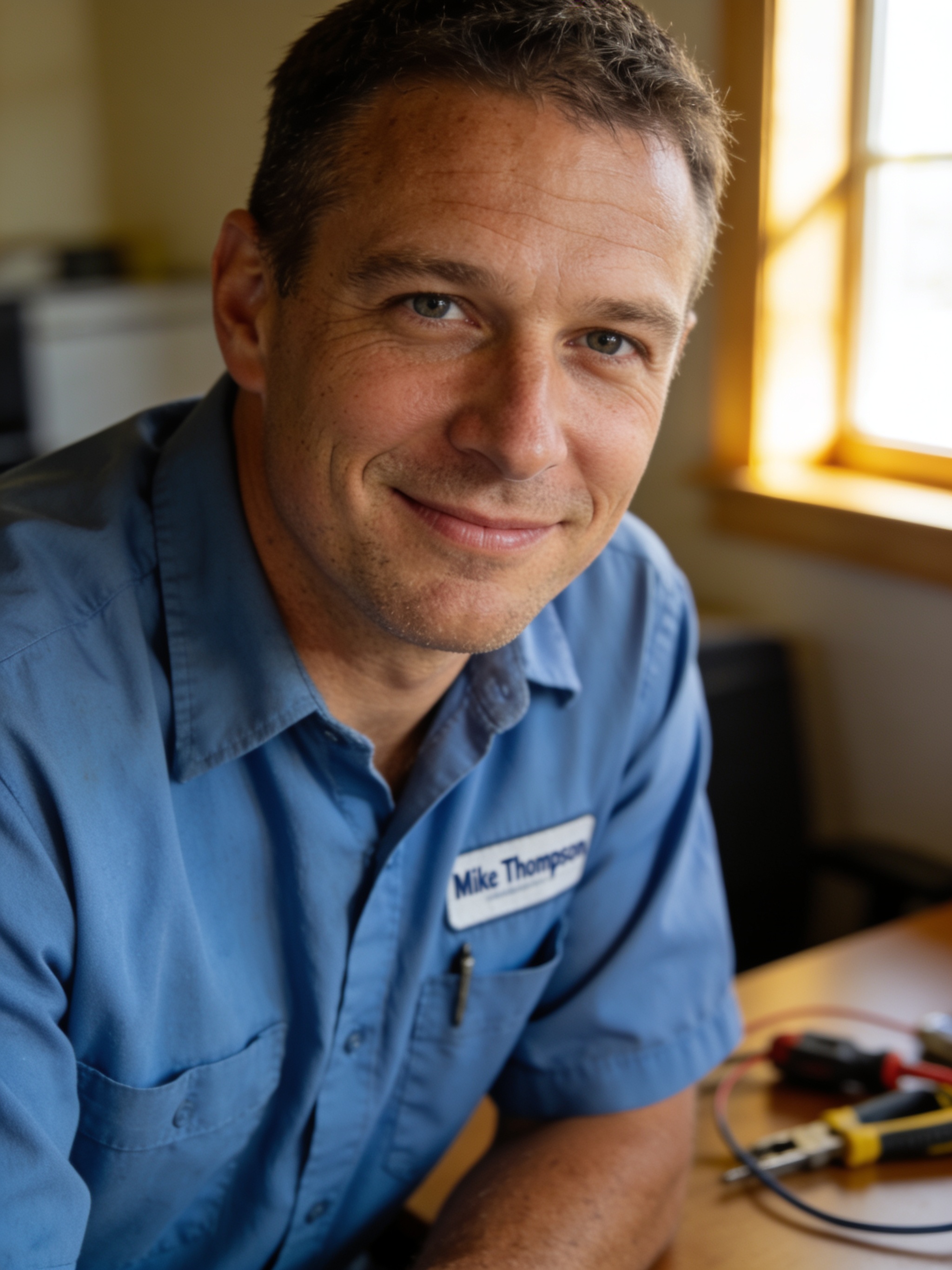 Michael 'Mike' Thompson, Owner & Lead Electrician